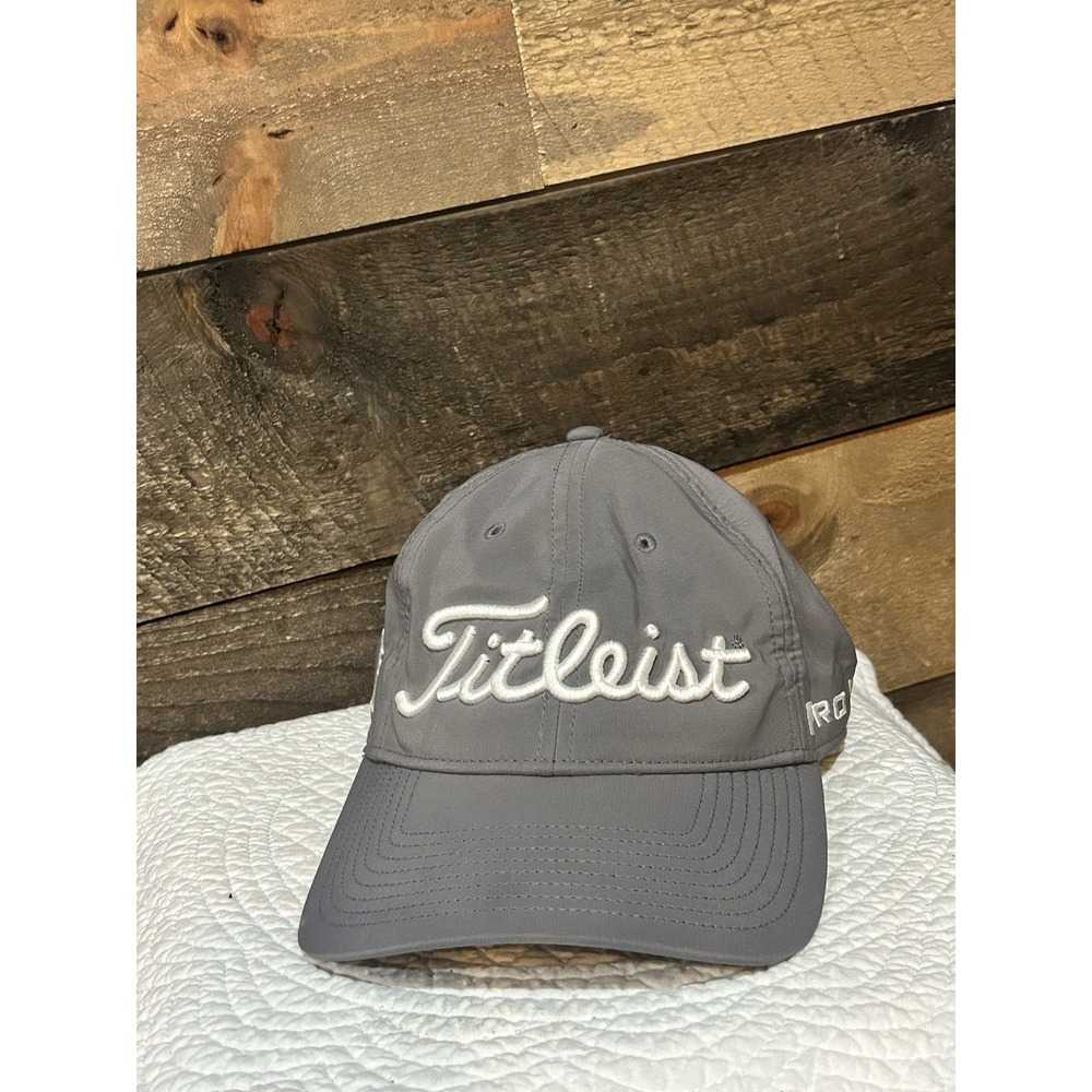 Titleist Golf Tour Performance‎ FJ/ProV1 Adjustable Hat/Cap COLOR: Grey